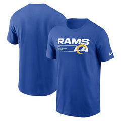 Los Angeles Rams Division Essential T-Shirt Royal - Nike