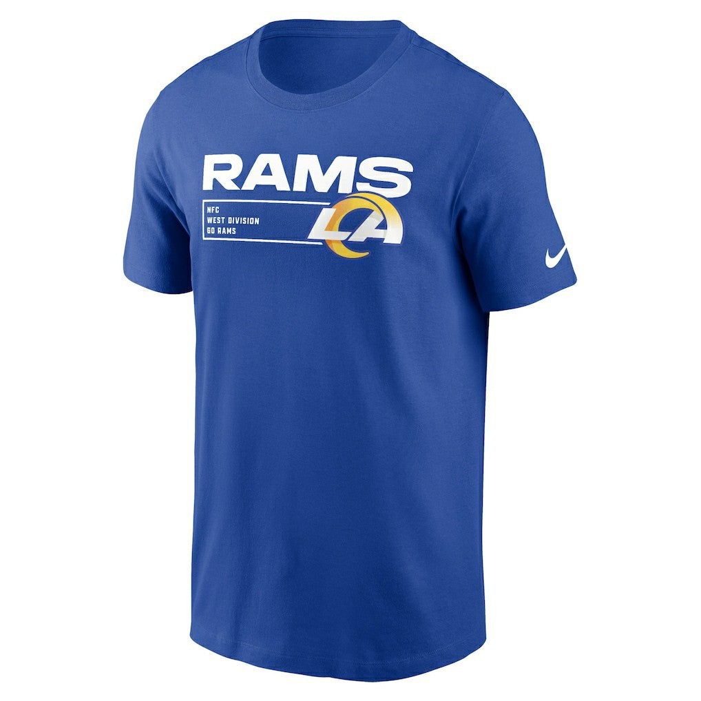 Los Angeles Rams Division Essential T-Shirt Royal - Nike