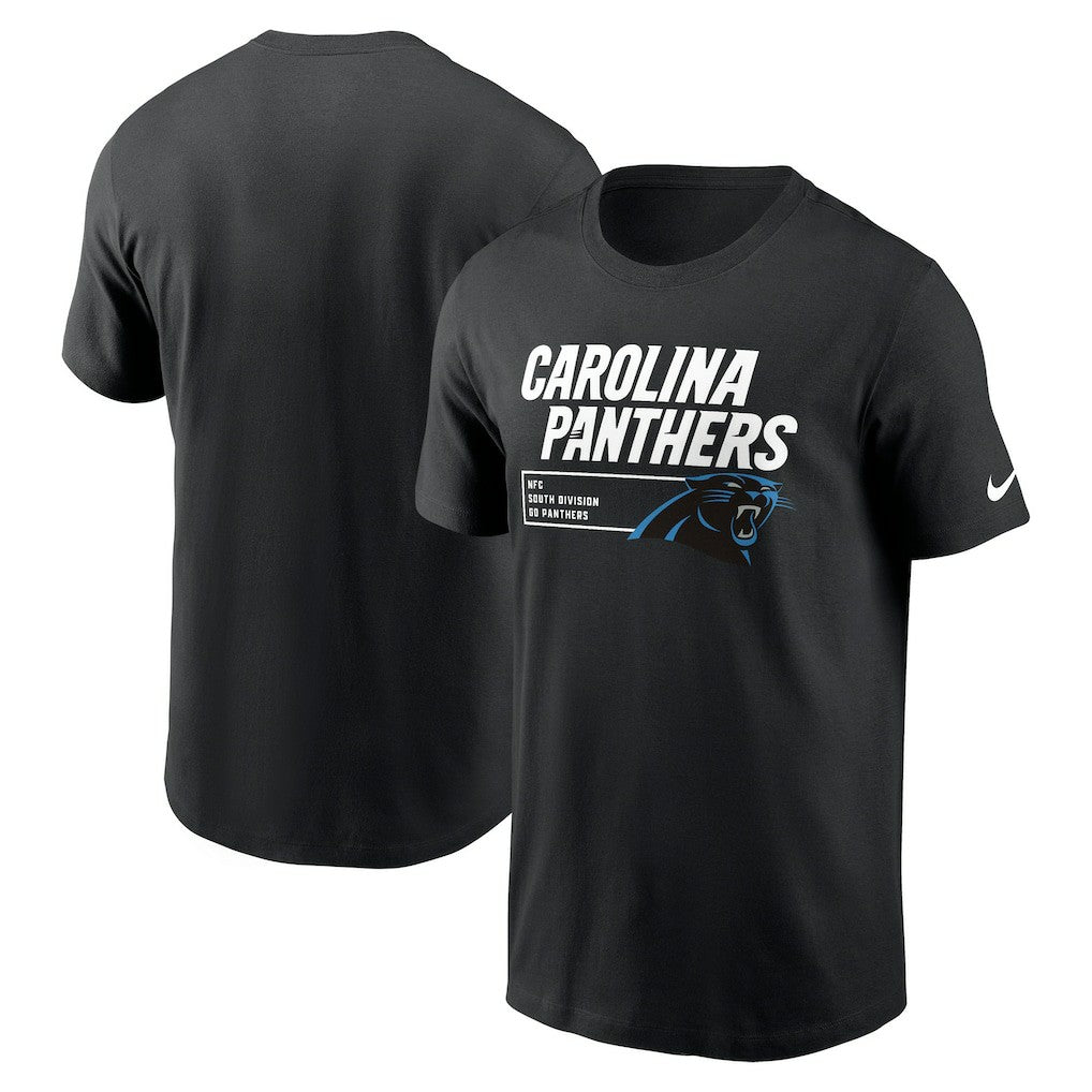 Carolina Panthers Division Essential T-Shirt Black - Nike