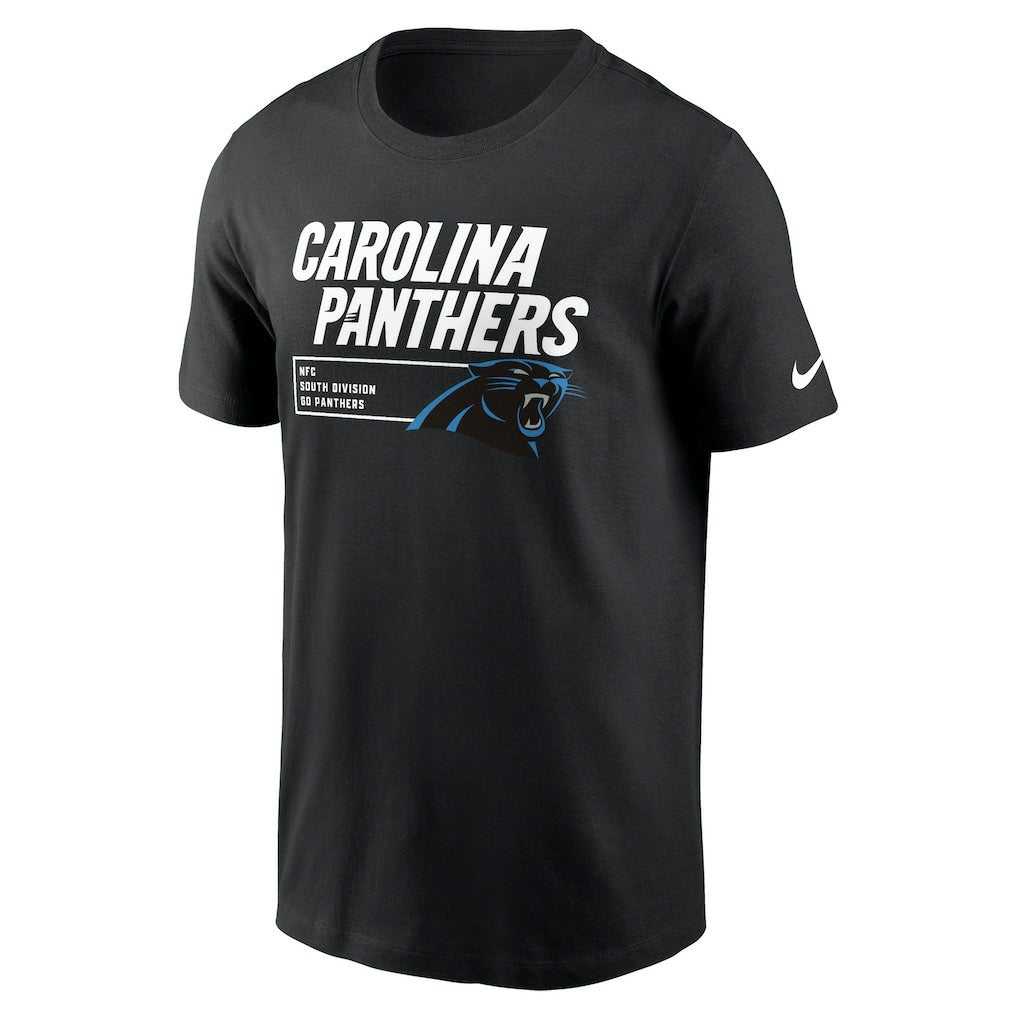 Carolina Panthers Division Essential T-Shirt Black - Nike