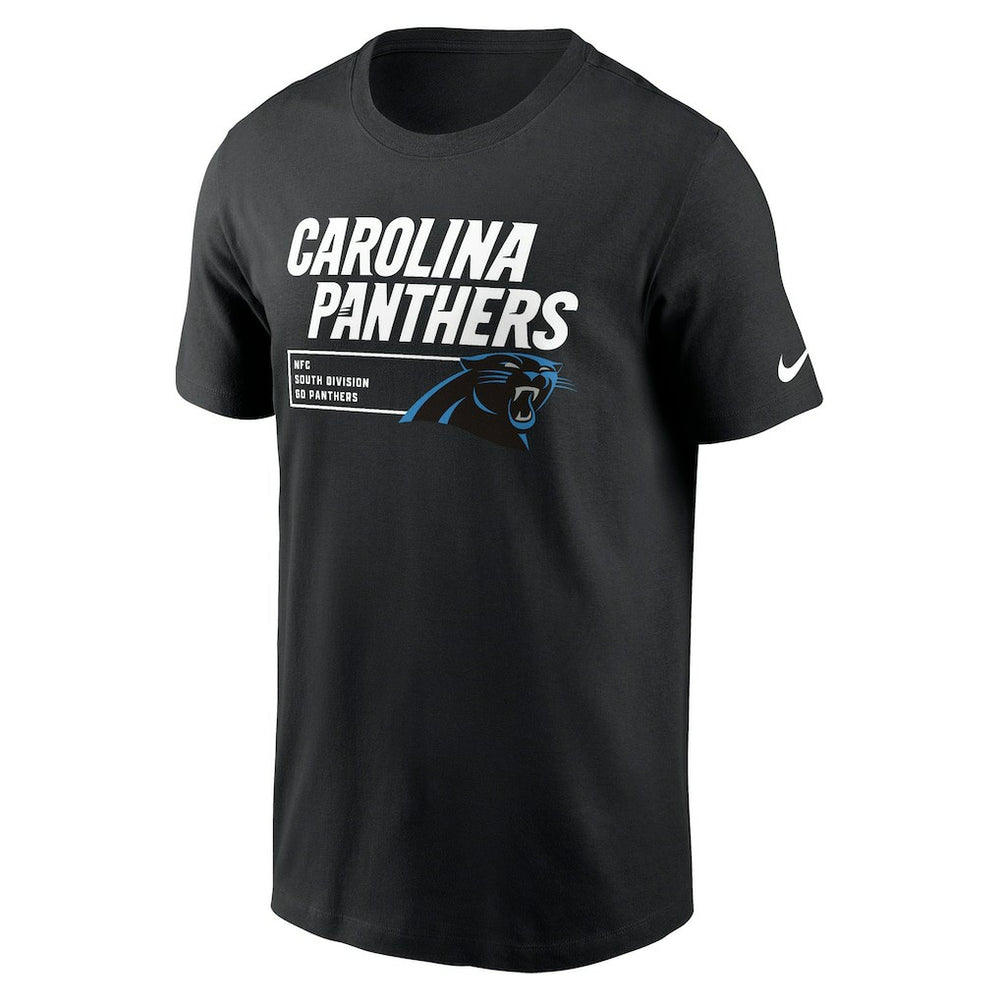 Carolina Panthers Division Essential T-Shirt Black - Nike