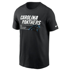 Carolina Panthers Division Essential T-Shirt Black - Nike