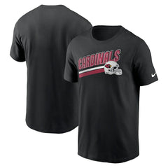 Arizona Cardinals Essential Blitz Lockup T-Shirt Black - Nike