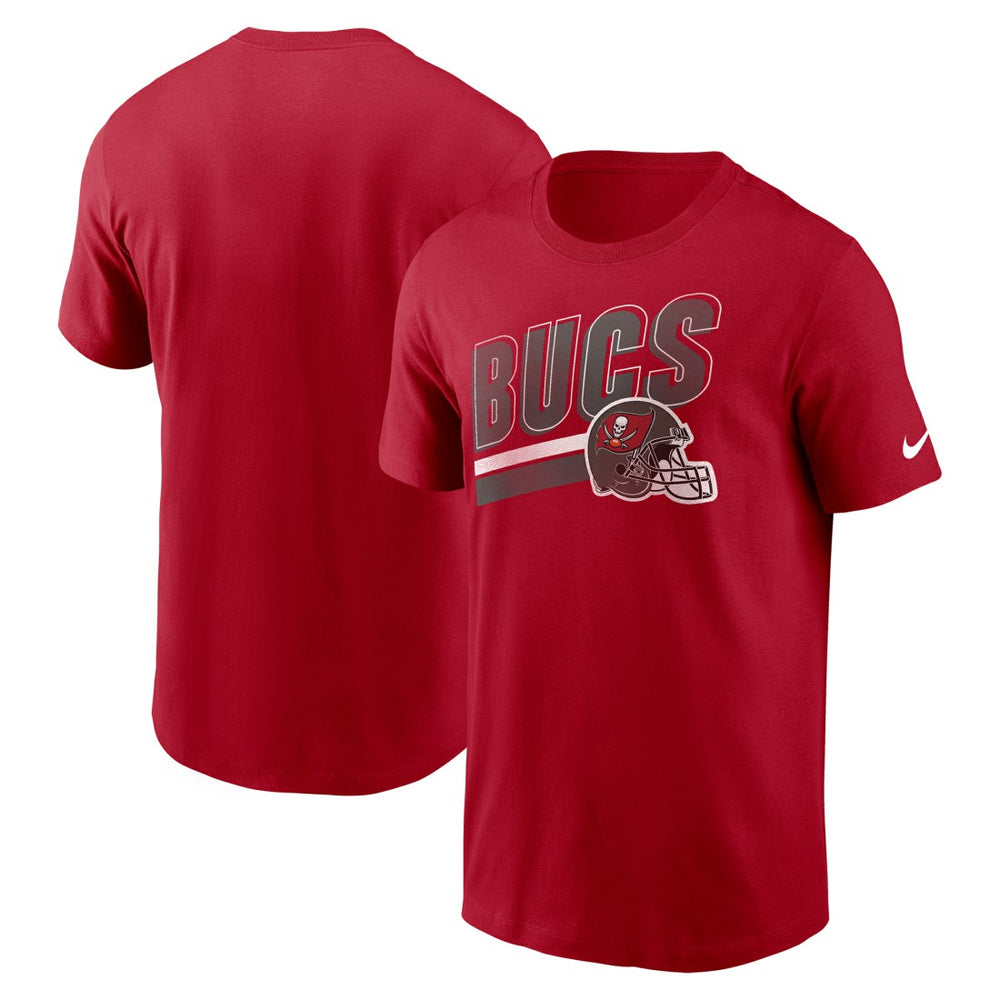 Tampa Bay Buccaneers Essential Blitz Lockup T-Shirt Red - Nike