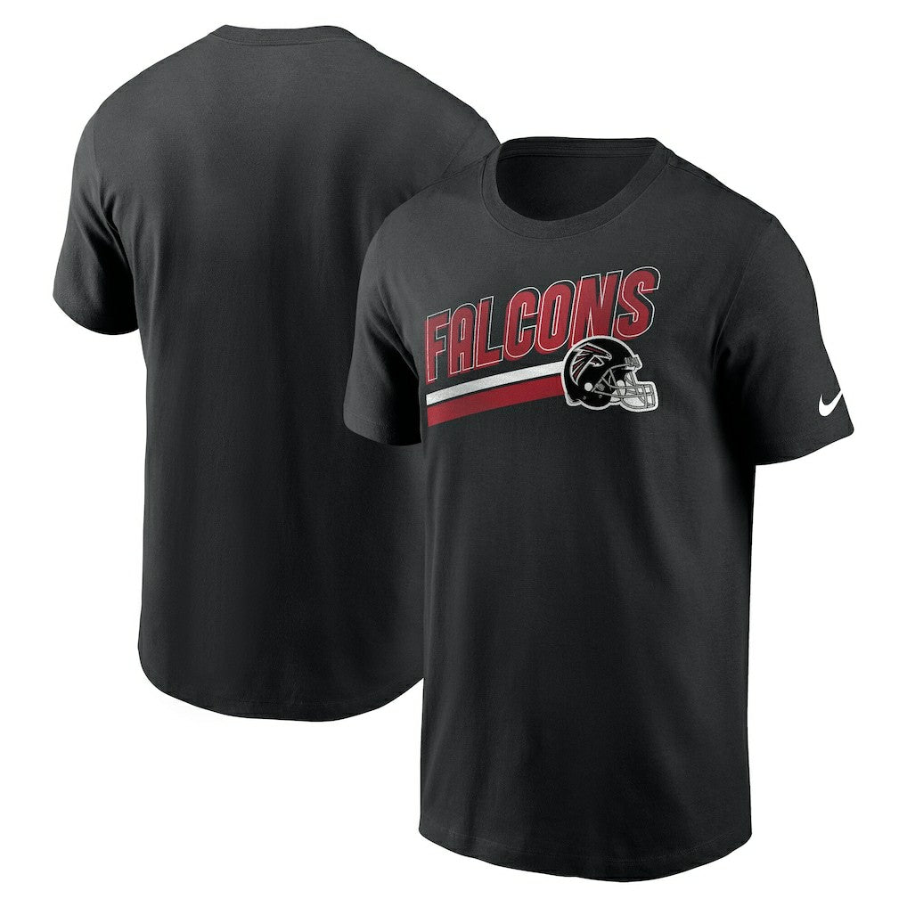 Atlanta Falcons Essential Blitz Lockup T-Shirt Black - Nike