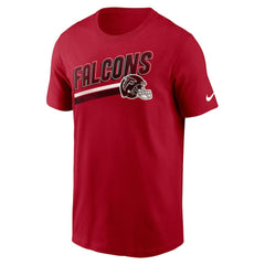 Atlanta Falcons Essential Blitz Lockup T-Shirt Red - Nike