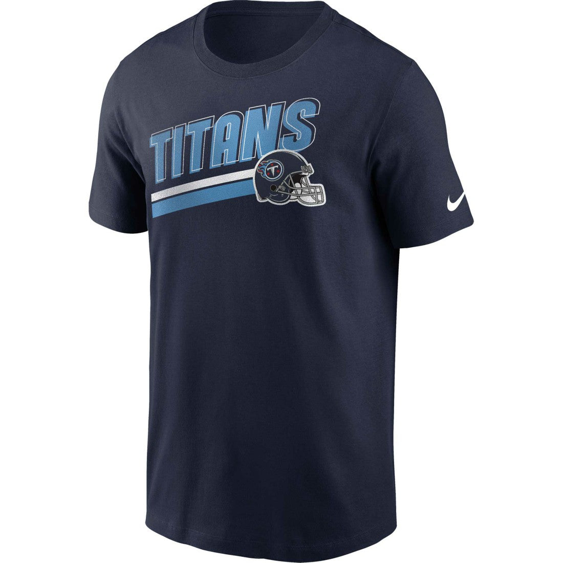 Tennessee Titans Essential Blitz Lockup T-Shirt Navy - Nike