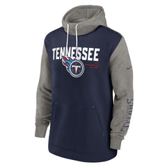 Tennessee Titans Fashion Color Block Pullover Hoodie Navy - Nike