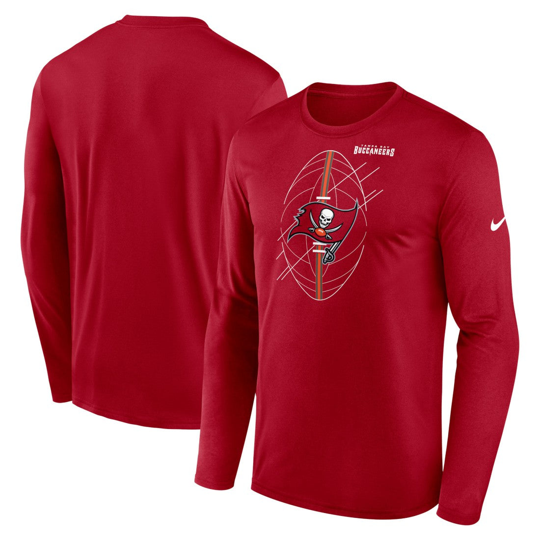 Tampa Bay Buccaneers Legend Icon Long Sleeve T-Shirt Red - Nike