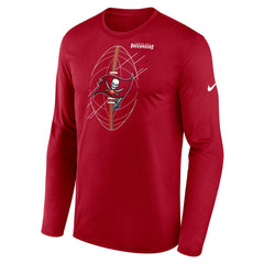 Tampa Bay Buccaneers Legend Icon Long Sleeve T-Shirt Red - Nike