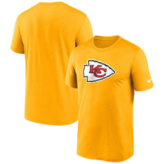 Kansas City Chiefs Primetime Legend Logo Performance T-Shirt Gold - Nike