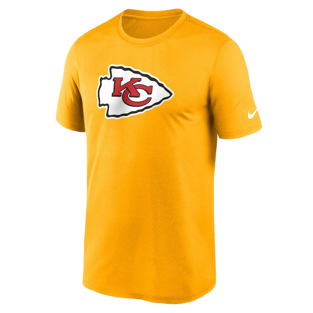 Kansas City Chiefs Primetime Legend Logo Performance T-Shirt Gold - Nike