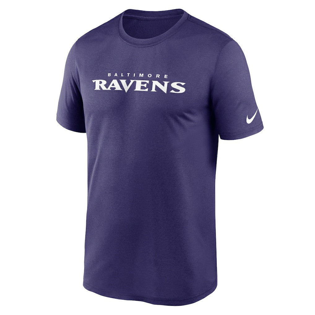 Baltimore Ravens Legend Wordmark Performance T-Shirt Purple - Nike