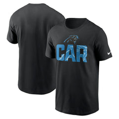Carolina Panthers Local Essential T-Shirt Black - Nike