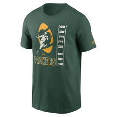 Green Bay Packers Lockup Essential T-Shirt Green - Nike