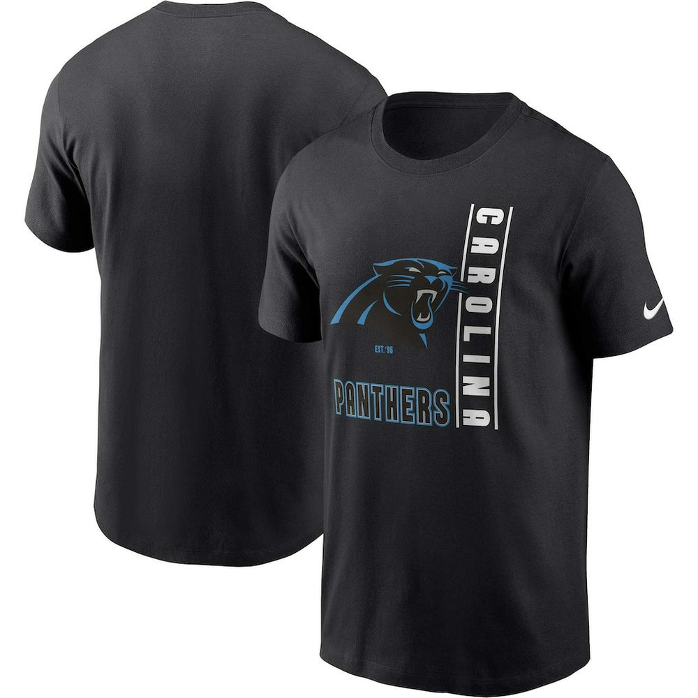 Carolina Panthers Lockup Essential T-Shirt Black - Nike