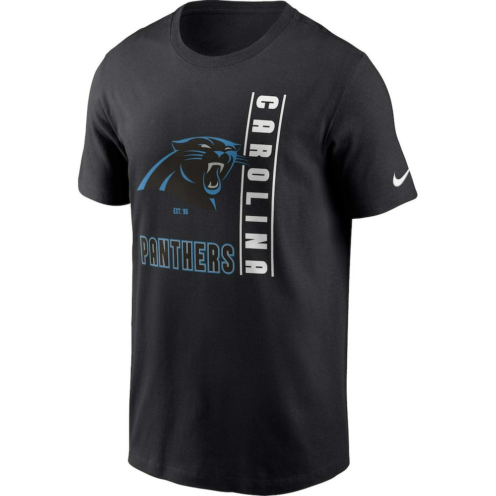 Carolina Panthers Lockup Essential T-Shirt Black - Nike