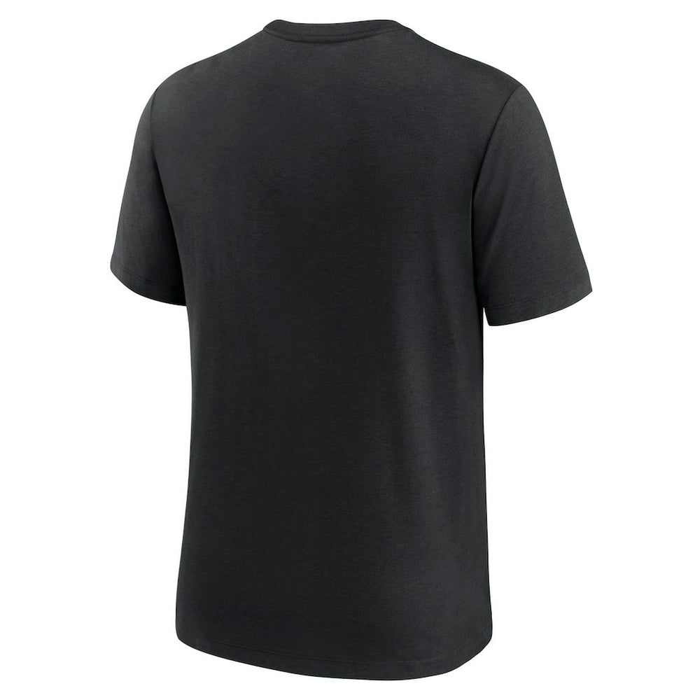 Las Vegas Raiders Rewind Logo Tri-Blend T-Shirt Black - Nike