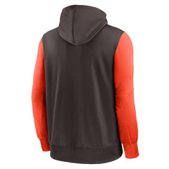 Cleveland Browns Performance Full-Zip Hoodie Brown - Nike