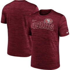 San Francisco 49ers Velocity Arch Performance T-Shirt Scarlet - Nike