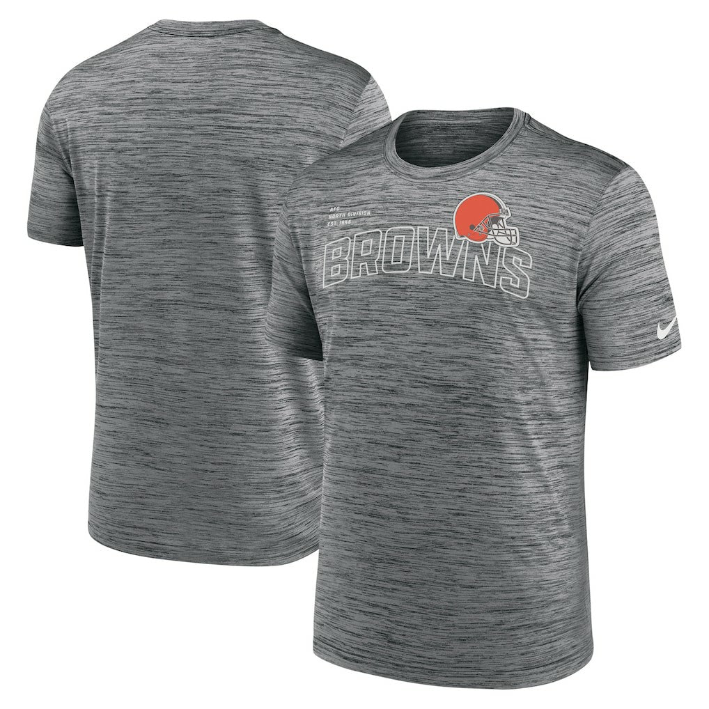 Cleveland Browns Velocity Arch Performance T-Shirt Anthracite - Nike