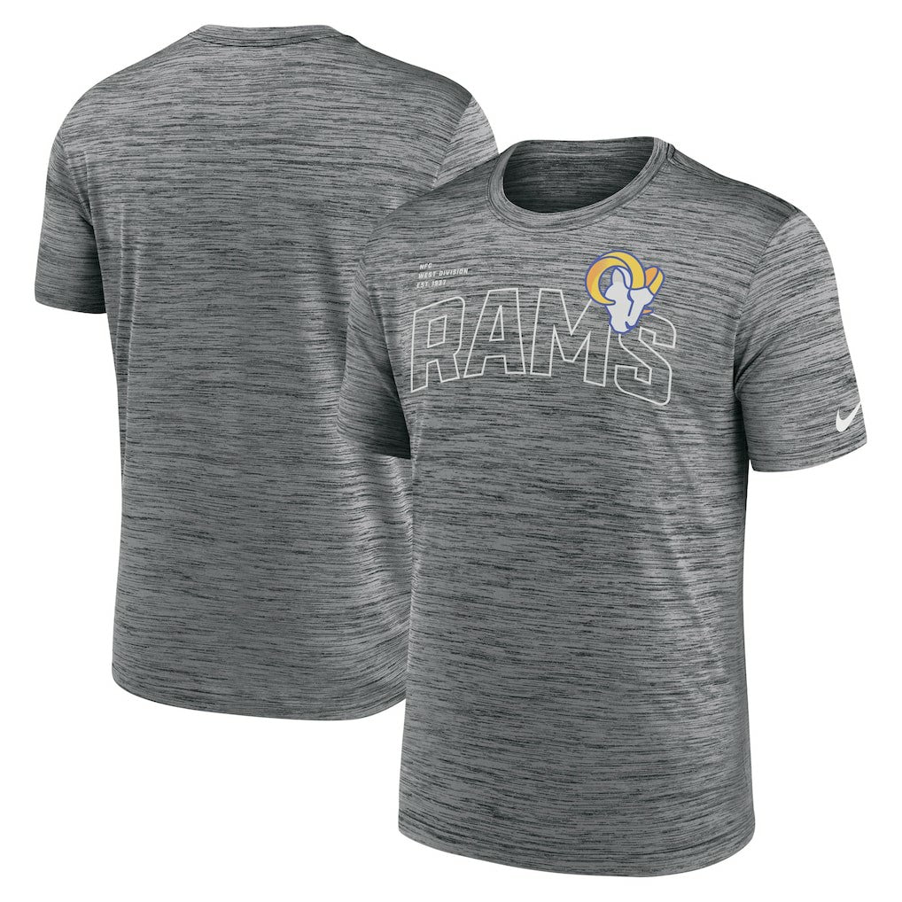 Los Angeles Rams Velocity Arch Performance T-Shirt Anthracite - Nike