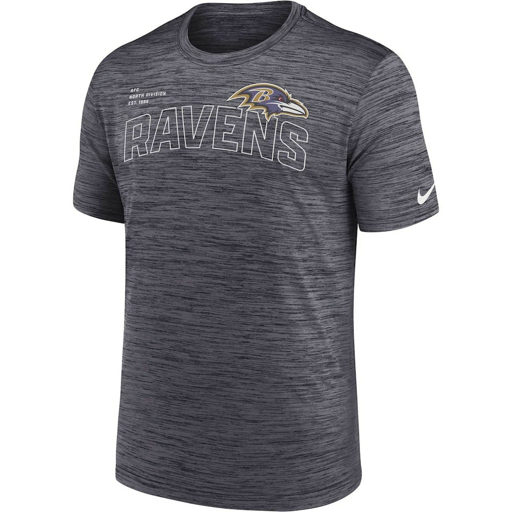 Baltimore Ravens Velocity Arch Performance T-Shirt Black - Nike