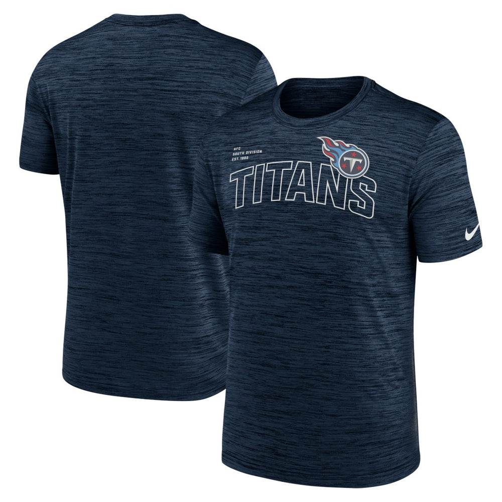 Tennessee Titans Velocity Arch Performance T-Shirt Navy - Nike