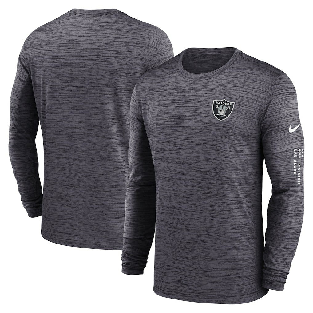 Las Vegas Raiders Velocity Long Sleeve T-Shirt Black - Nike