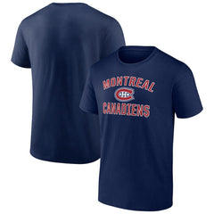 Montreal Canadiens - Victory Arch T-Shirt Navy