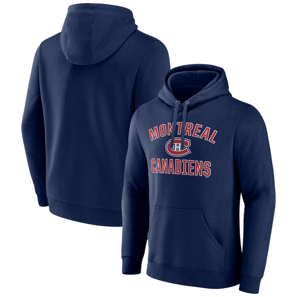 Montreal Canadiens - Victory Arch Pullover Hoodie Navy