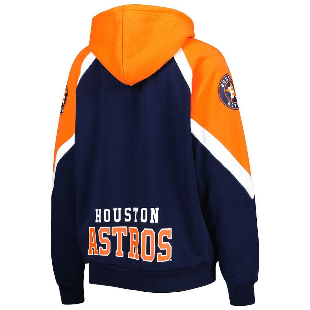 Houston Astros Starter Women's Hail Mary Full-Zip Hoodie On Sale