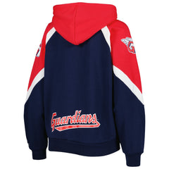 Cleveland Guardians Starter Women's Hail Mary Full-Zip Hoodie Clearance