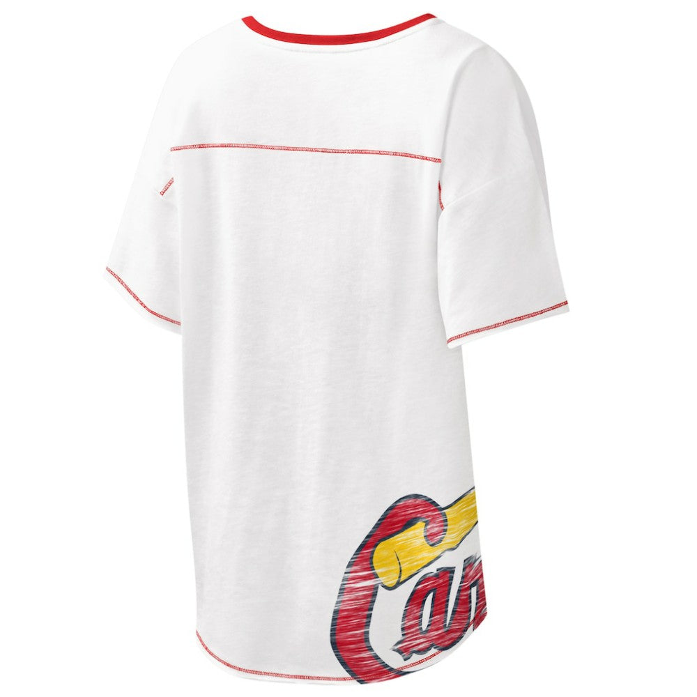 St. Louis Cardinals Starter Women's Perfect Game V-Neck T-Shirt On Sale