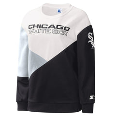 Chicago White Sox Starter Women's Shutout Pullover Sweatshirt On Sale