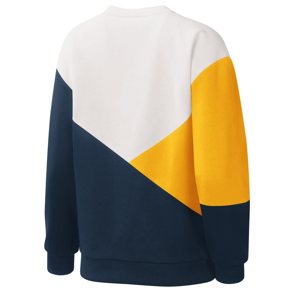 Milwaukee Brewers Starter Women's Shutout Pullover Sweatshirt for sale