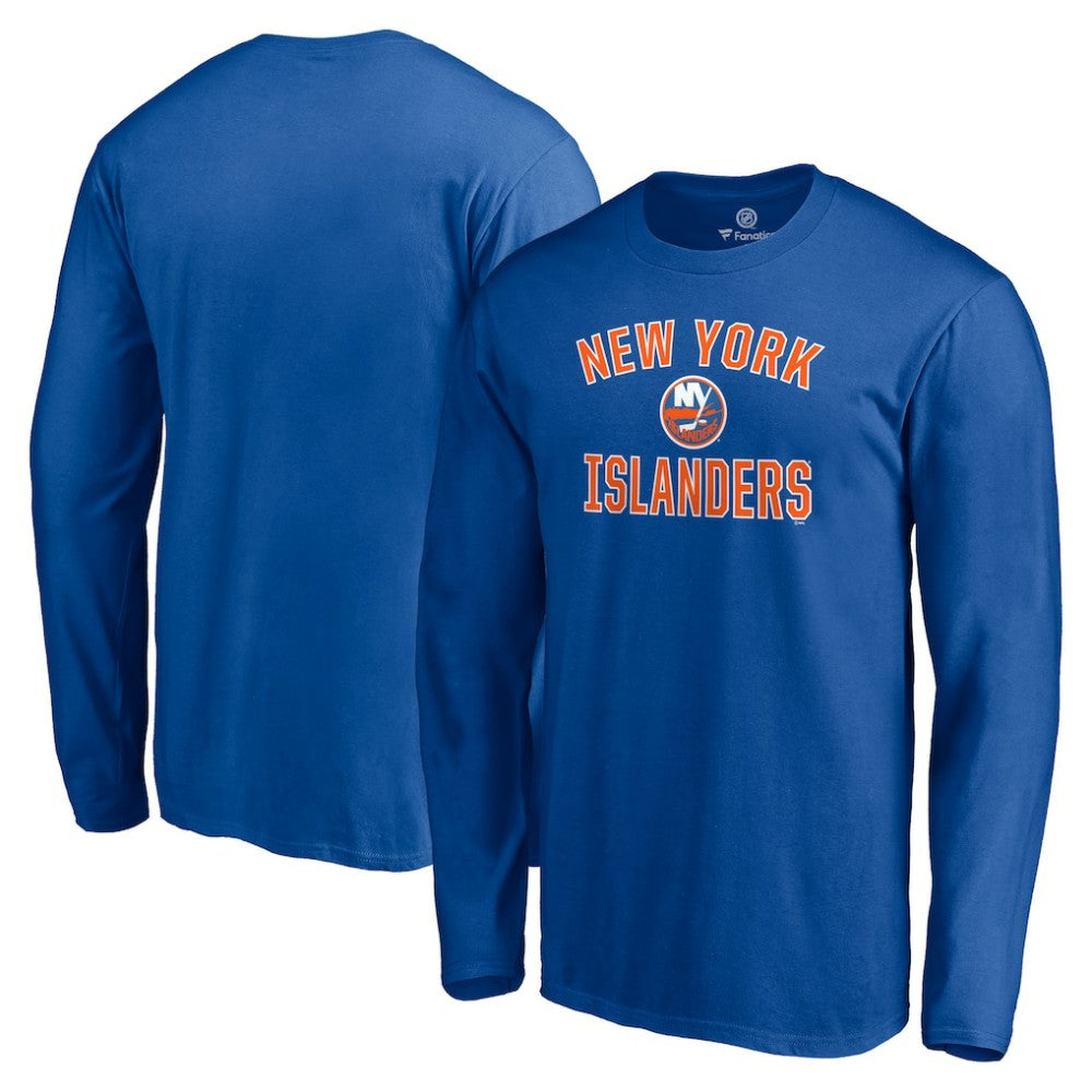 New York Islanders - Victory Arch Long Sleeve T-Shirt Royal