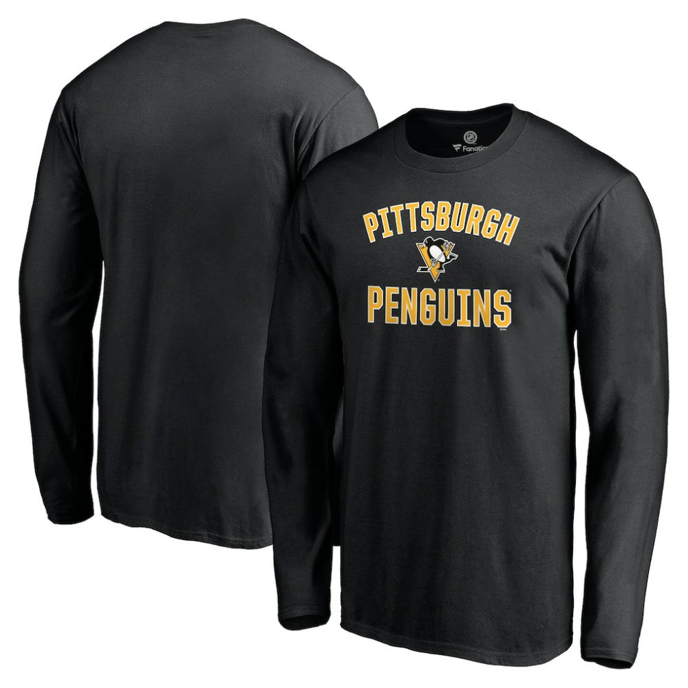 Pittsburgh Penguins Victory Arch Long Sleeve T-Shirt Black