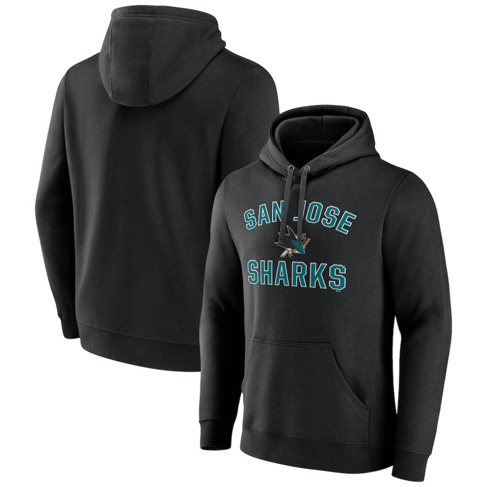 San Jose Sharks - Victory Arch Pullover Hoodie Black