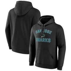 San Jose Sharks - Victory Arch Pullover Hoodie Black