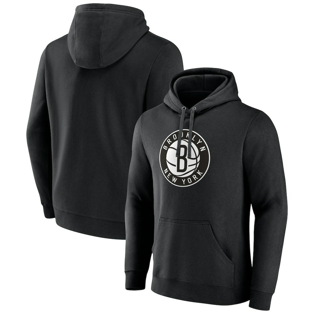 NBA - Brooklyn Nets Alternate Logo Pullover Hoodie - Black