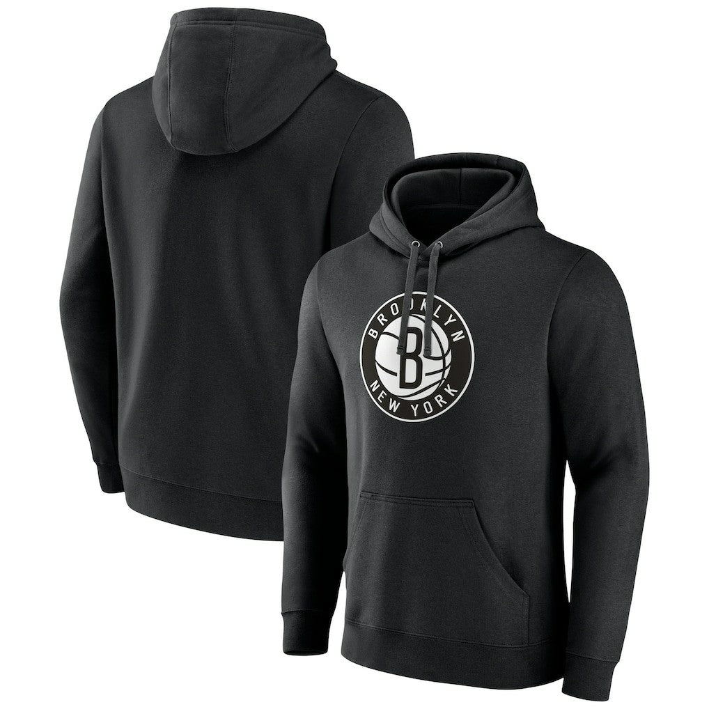 NBA - Brooklyn Nets Alternate Logo Pullover Hoodie - Black