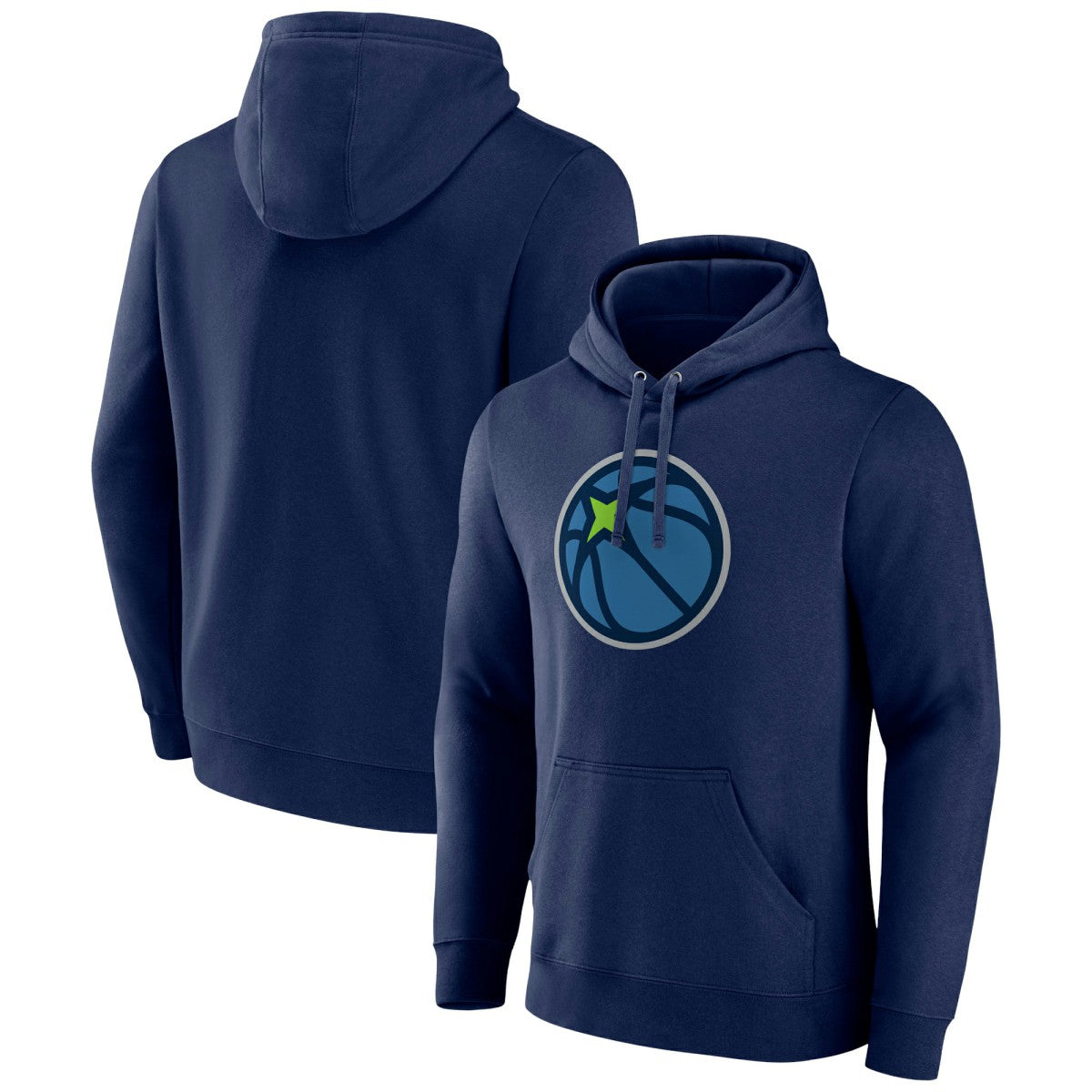 NBA - Minnesota Timberwolves Alternate Logo Pullover Hoodie - Navy