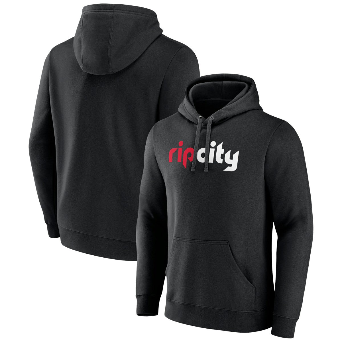 NBA - Portland Trail Blazers Alternate Logo Pullover Hoodie - Black