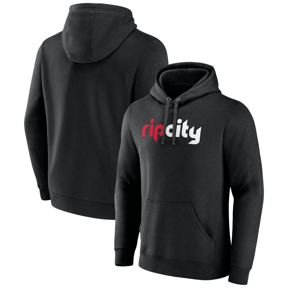 NBA - Portland Trail Blazers Alternate Logo Pullover Hoodie - Black