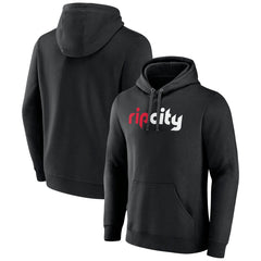 NBA - Portland Trail Blazers Alternate Logo Pullover Hoodie - Black