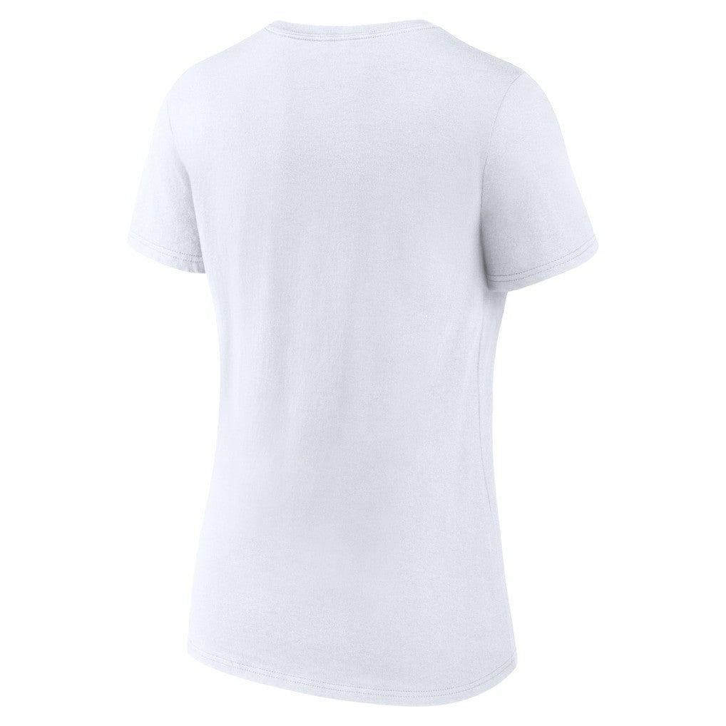 NBA - Cleveland Cavaliers Women's Wordmark V-Neck T-Shirt - White