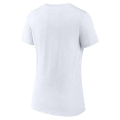 NBA - Cleveland Cavaliers Women's Wordmark V-Neck T-Shirt - White