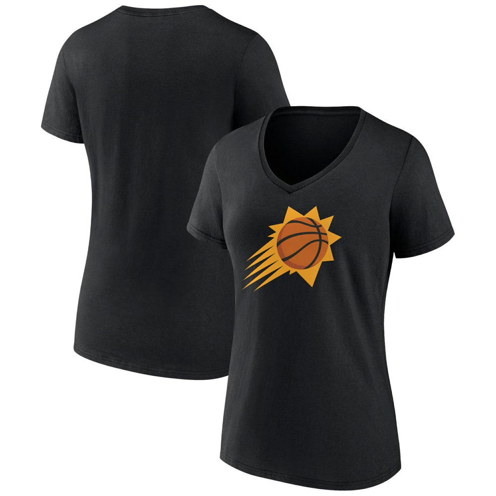 NBA - Phoenix Suns Women's Alternate Logo V-Neck T-Shirt - Black