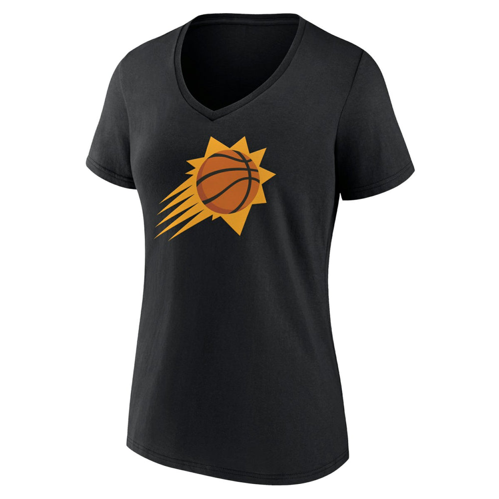 NBA - Phoenix Suns Women's Alternate Logo V-Neck T-Shirt - Black